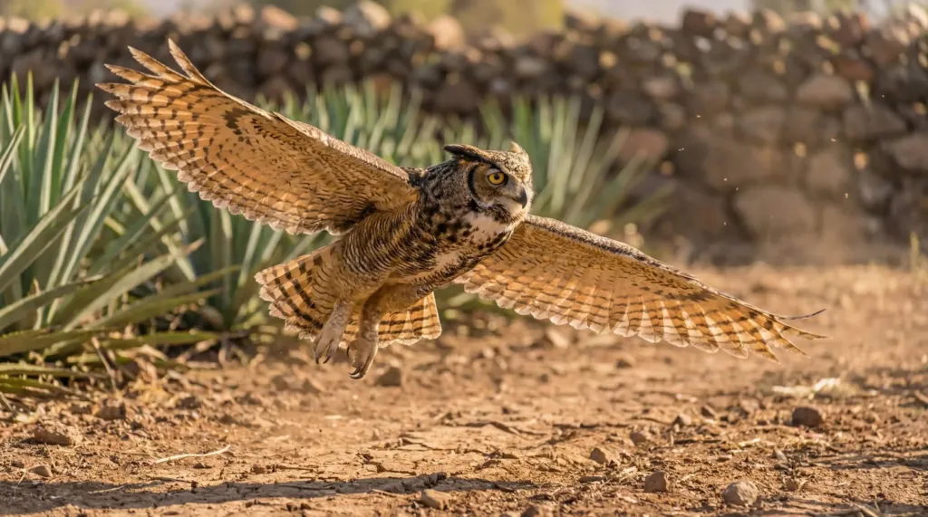 Wide view of agave fields in Mexico